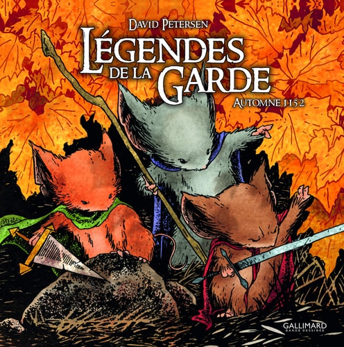 LEGENDES DE LA GARDE AUTOMNE, de David Petersen | portada del libro