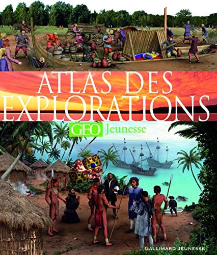 Atlas Des Explorations, de Anita Ganeri | portada del libro