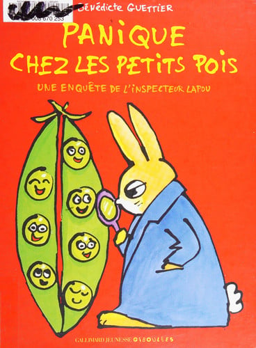 PANIQUE CHEZ LES PETITS POIS, de GUETTIER | portada del libro