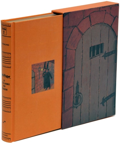 HARRY POTTER ET LA CHAMBRE DES SECRETS ED. LUXE, de Joanne Kathleen Rowling | portada del libro