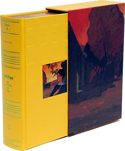 HARRY POTTER ET LA COUPE DE FEU ED. LUXE, de J.K. Rowling | portada del libro