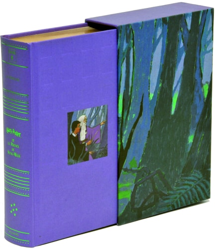 HARRY POTTER ET LE PRINCE DE SANG MELE ED. LUXE, de J. K. Rowling | portada del libro