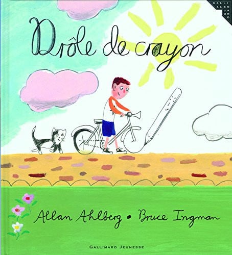 DROLE DE CRAYON, de AHLBERG | portada del libro