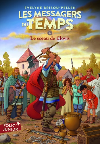 LE SCEAU DE CLOVIS, de Evelyne Brisou-Pellen | portada del libro