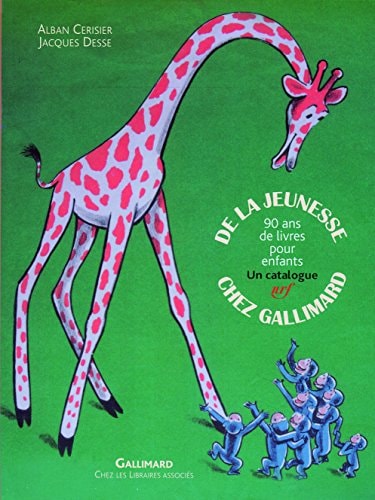 DE LA JEUNESSE CHEZ GALLIMARD, de Cerisier | portada del libro