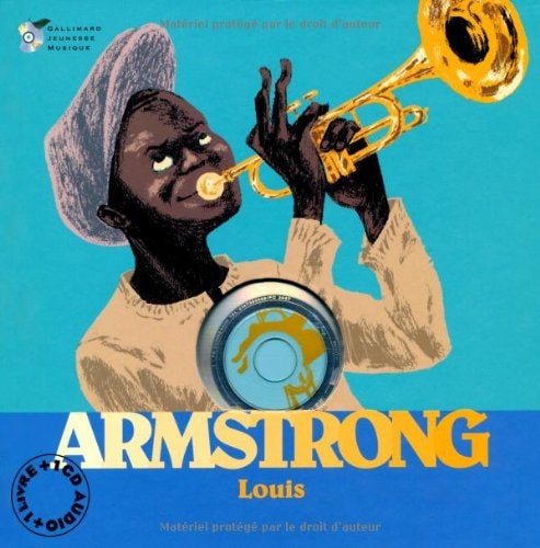 LOUIS ARMSTRONG LIVRE-CD, de Stéphane Ollivier | portada del libro