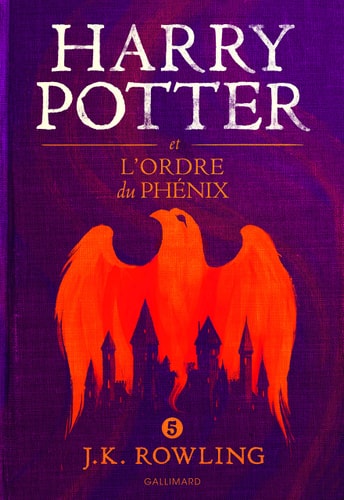 HARRY POTTER ET L'ORDRE DU PHENIX, de J.K. Rowling | portada del libro