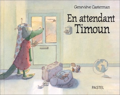 N ATTENDANT TIMOUN, de Geneviève Casterman | portada del libro