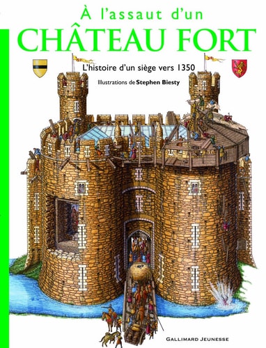 A L'ASSAUT D'UN CHATEAU FORT, de Richard Platt | portada del libro
