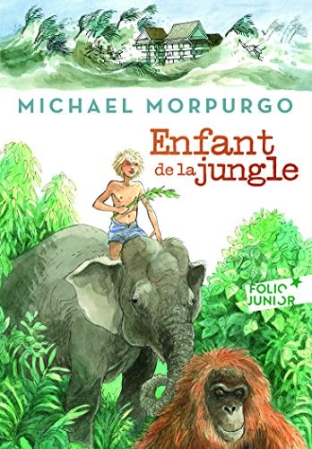 ENFANT DE LA JUNGLE, de Michael Morpurgo | portada del libro