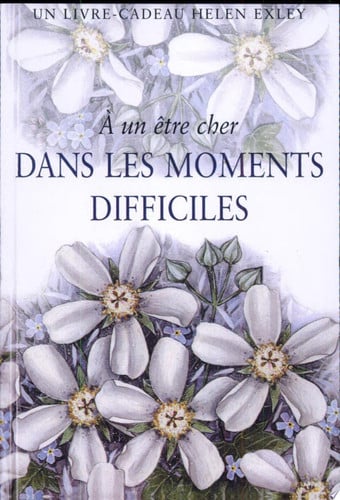 A UN ETRE CHER DANS LES MOMENTS DIFFICILES NLLE EDITION, de EXLEY H | portada del libro