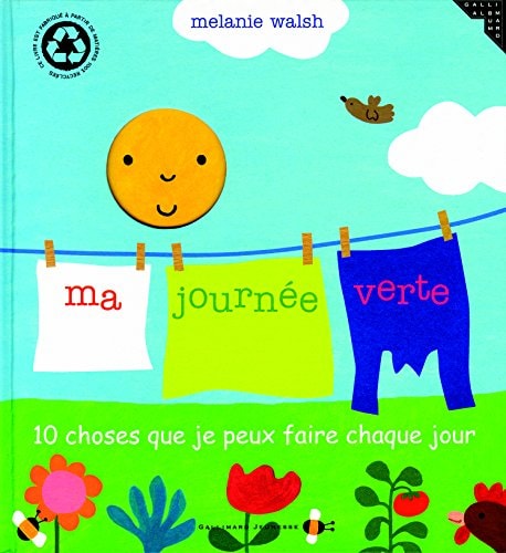 MA JOURNEE VERTE, de Melanie Walsh | portada del libro