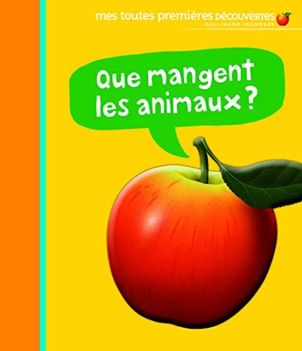 Que mangent les animaux?, de Delphine Gravier-Badreddine | portada del libro