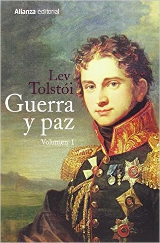 GUERRA Y PAZ, 1, de TOLSTóI | portada del libro