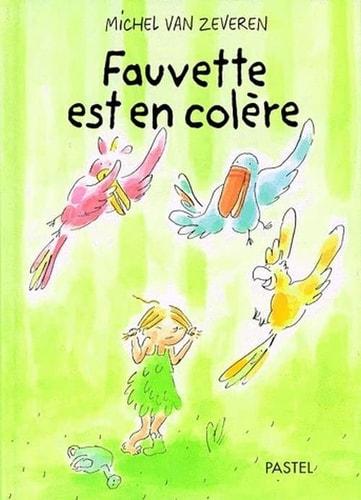 AUVETTE EST EN COLERE, de Michel Van Zeveren | portada del libro