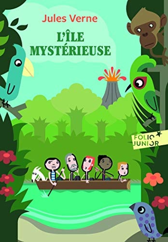 L'ILE MYSTERIEUSE, de Jules Verne | portada del libro