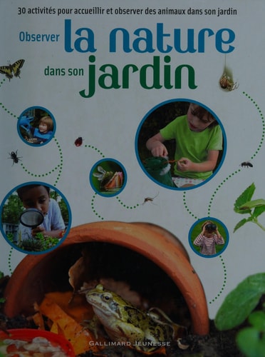 OBSERVER LA NATURE DANS SON JARDIN, de Martyn Cox | portada del libro