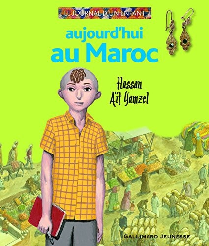 AUJOURD'HUI AU MAROC, de Clotilde Oussiali | portada del libro