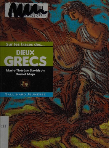 DIEUX GRECS, de Marie-Thérèse Davidson | portada del libro