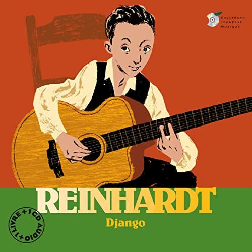 DJANGO REINHARDT LIVRE-CD, de Stéphane Ollivier | portada del libro