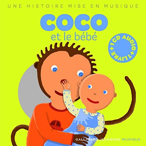 COCO ET LE BEBE LIVRE-CD, de Paule Du Bouchet | portada del libro