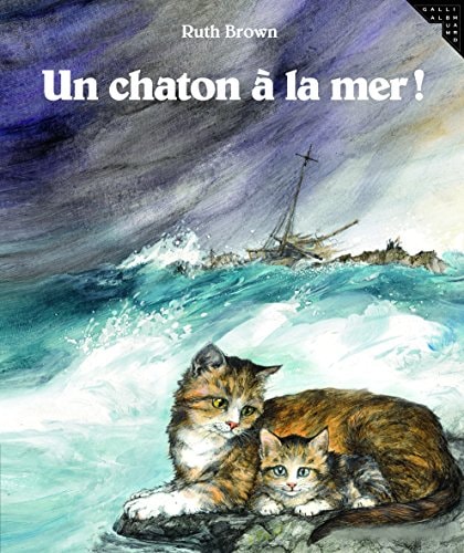 UN CHATON A LA MER, de Ruth Brown | portada del libro