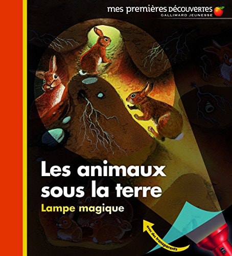 Les animaux sous la terre, de Claude Delafosse | portada del libro