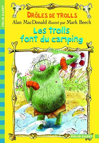 LES TROLLS FONT DU CAMPING, de Alan MacDonald | portada del libro