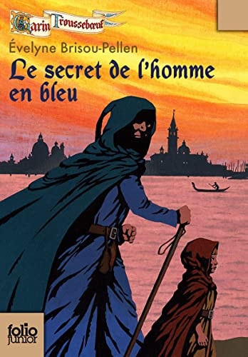 LE SECRET DE L'HOMME EN BLEU, de Evelyne Brisou-Pellen | portada del libro