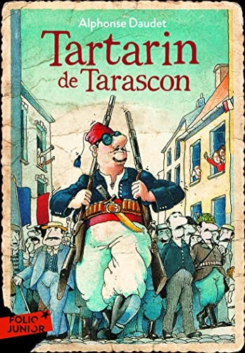 Aventures prodigieuses de Tartarin de Tarascon, de Alphonse Daudet | portada del libro