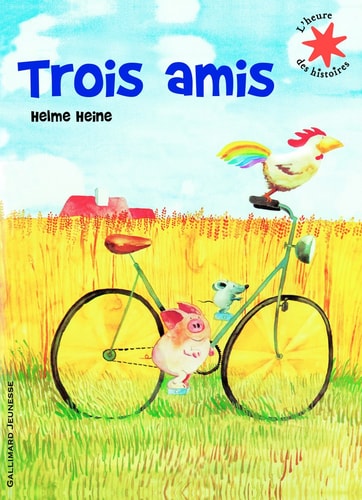 TROIS AMIS, de Helme Heine | portada del libro