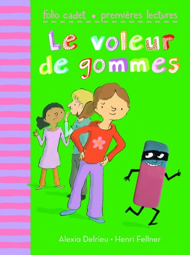 LE VOLEUR DE GOMMES, de Alexia Delrieu | portada del libro