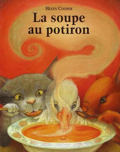 A SOUPE AU POTIRON, de Helen Cooper | portada del libro