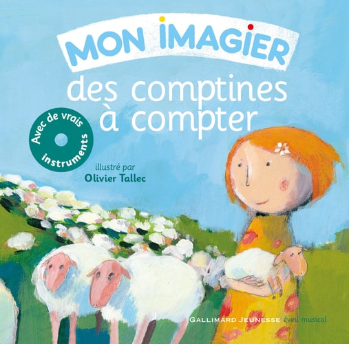 MON IMAGIER DES COMPTINES A COMPTER, de Bernard Davois | portada del libro