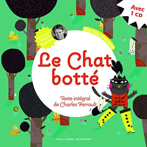 LE CHAT BOTTE LIVRE CD, de Charles Perrault | portada del libro