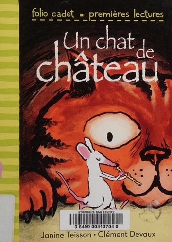 UN CHAT DE CHATEAU, de Janine Teisson | portada del libro