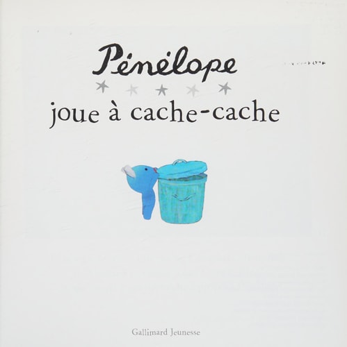 PENELOPE JOUE A CACHE-CACHE, de Anne Gutman | portada del libro