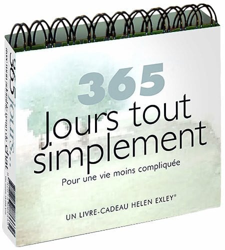 365 JOURS TOUT SIMPLEMENT, de EXLEY | portada del libro