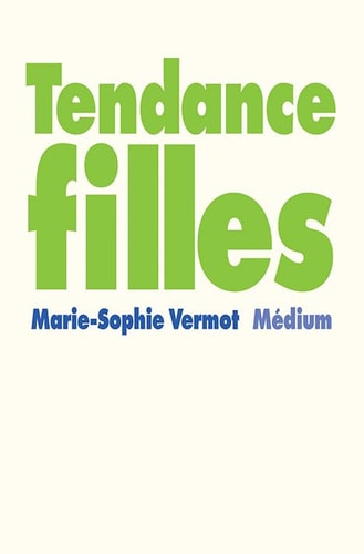ENDANCE FILLES, de Marie-Sophie Vermot | portada del libro