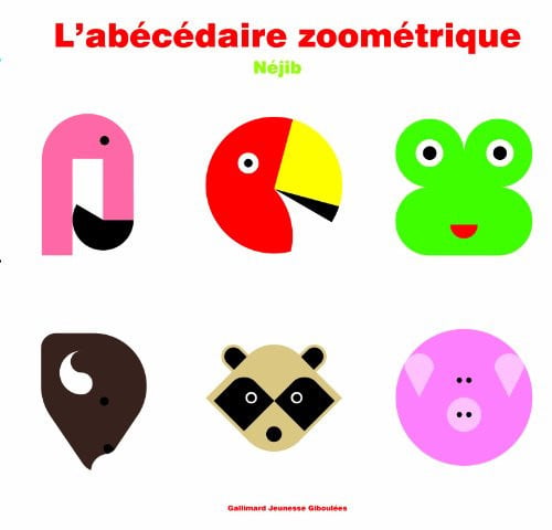 L'ABECEDAIRE ZOOMETRIQUE, de NEJIB | portada del libro