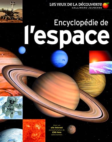 ENCYCLOPEDIE DE L'ESPACE, de Gallimard Jeunesse | portada del libro