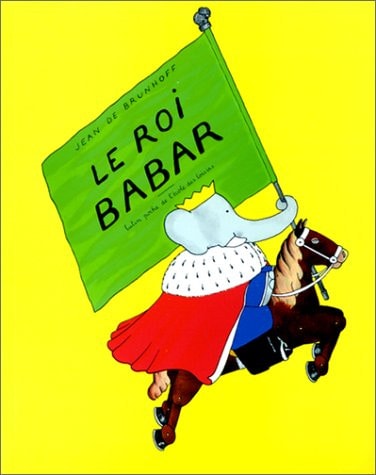 E ROI BABAR, de Jean de Brunhoff | portada del libro