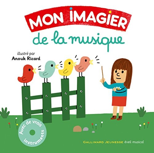 MON IMAGIER DE LA MUSIQUE, de Judith Birnbaum | portada del libro