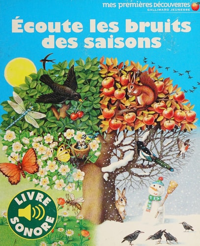 ECOUTE LES BRUITS DES SAISONS, de Delphine Gravier-Badreddine | portada del libro