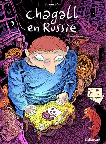 CHAGALL EN RUSSIE T2, de Sfar | portada del libro