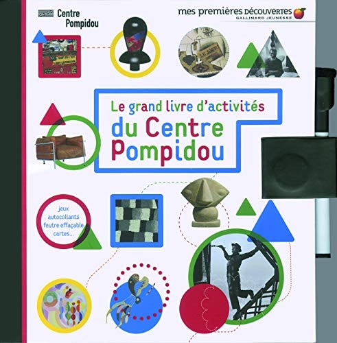 LE GRAND LIVRE D'ACTIVITES DU CENTRE GEORGES POMPIDOU, de Delphine Gravier-Badreddine | portada del libro
