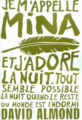 JE M'APPELLE MINA, de ALMOND | portada del libro