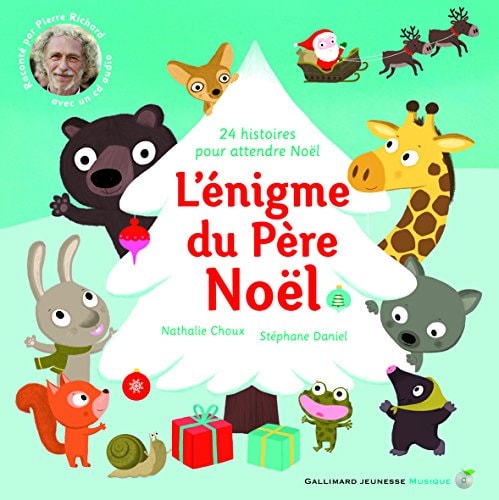 L'ENIGME DU PERE NOEL LIVRE-CD, de Stéphane Daniel | portada del libro