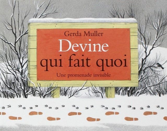 EVINE QUI FAIT QUOI UNE PROMENADE, de Gerda Muller | portada del libro
