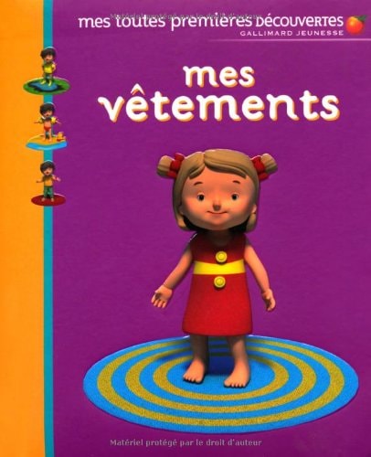 MES VETEMENTS, de Anne Gutman | portada del libro